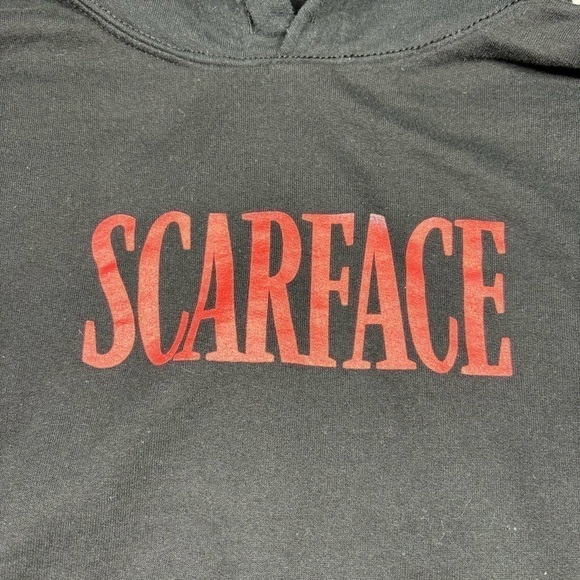 Scarface Sweatshirt Womens Small Classic American Movie Loungewear Graphic Basic - Picture 3 of 5